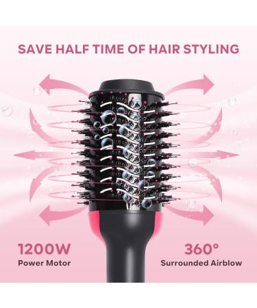 Shop the Best Hair Dryer Brush | Volumizing Hot Air Brush for Straightening & Curling - International Shipping Available - Buy Online on GoSupps.com