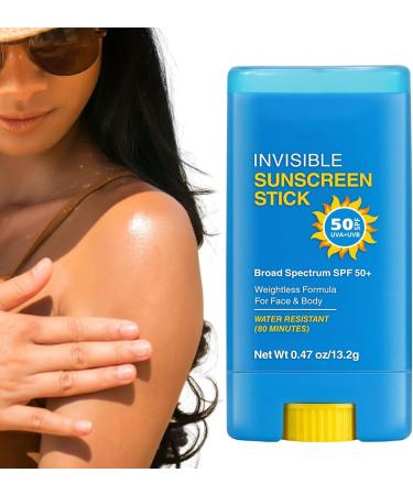 Sunscreen Stick | Sunblock Stick Spf50 | Moisturizing Sunscreen Stick | Spf50 Sunblock Sticks | Advanced Sunscreen Sticks | Sunscreens Sticks 13g for Face and Body - Buy Online on GoSupps.com