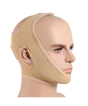 JewelryWe Full Face Style Anti Wrinkle Face Slimming Cheek Mask Lift V Face Line Slim 2 Size for Your Choice (L)