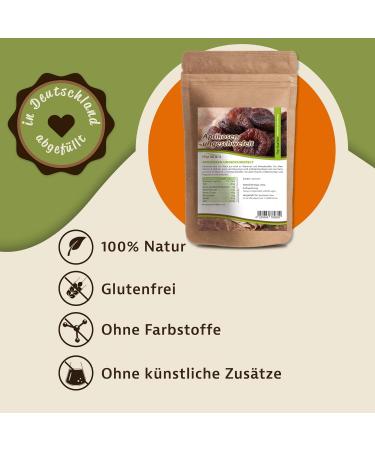 Jeske Sports Supplies Mynatura Apricot dried unsulphured dried fruit apricot vitamins vegan snack dried fruit in bag 1 kg - Buy Online on GoSupps.com