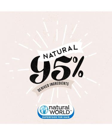 Natural World Argan Oil of Morocco Moisture Rich Hair Treatment Oil (100ml) - For all Hair Types. Infused with Certified Organic Argan Oil. Cruelty Free & Vegan Friendly. Superfood for Hair - Buy Online on GoSupps.com