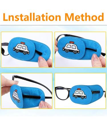 Amblyopia Eye Patches Lazy Reusable Amblyopia Correction Orthopedic Eye Patch for Squint Lens Left Eye Patches Nonwoven Fabric Eye Patches 6 Pieces - Buy Online on GoSupps.com