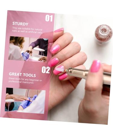 minkissy Nail Polisher Manicure Nail Beauty Tools Beauty Accessories Nail Polishing Head Nail Art Ceramic Drill Bit Nail Tool Nail Grinding Tools Nail Drill Exfoliating Ceramics - Buy Online on GoSupps.com