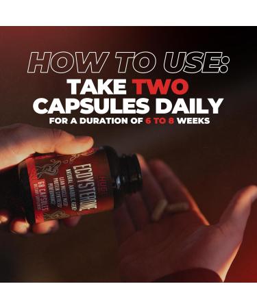 Huge Supplements Ecdysterone - Natural Anabolic for Lean Muscle Strength & Performance | 60 Capsules - Buy Online on GoSupps.com