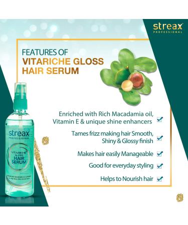 Streax Pro Hair Serum 200ml - Silky Smooth Formula for Frizz-Free Hair - Buy Online on GoSupps.com