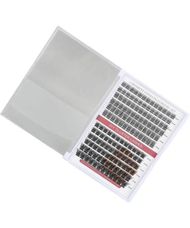 Cluster Eyelashes Different Style Individual Eyelashes Volume 10 16mm Length (A with B (150 Cluster)) - Buy Online on GoSupps.com