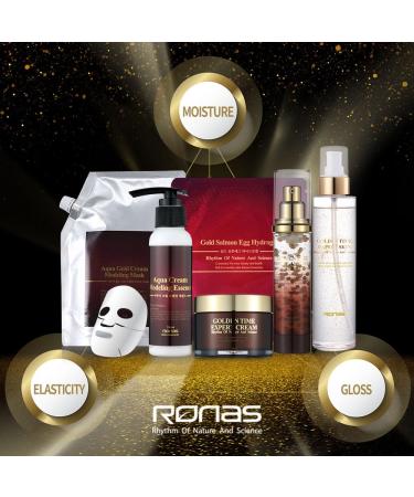 Ronas Golden Time Expert Cream 3.38oz - 24K Gold Moisturizing & Wrinkle Repair Cream | International Shipping Available - Buy Online on GoSupps.com