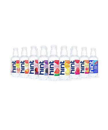 Hint Water Discovery Pack, 15 Bottles up to 15 Different Flavors, Zero Sugar, Zero Sweeteners, Zero Calories 16 Fl Oz (Pack of 15)