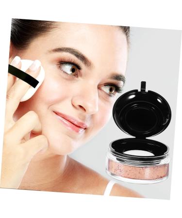 BELLIFFY Travel Powder Containers Powder Container with Puff Body Powder Container Portable Travel Size Container Loose Powder Containers Puff Powder Applicator Small Powder Puff - Buy Online on GoSupps.com