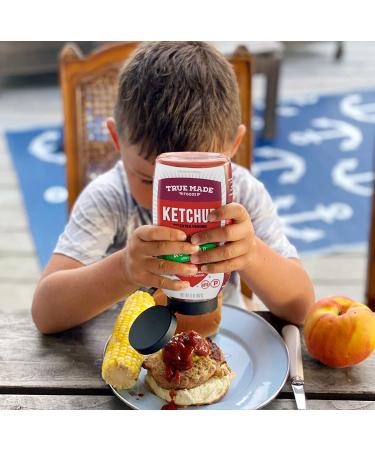 True Made Foods No Sugar Added Ketchup 17oz 2 Pack - Whole 30, Keto, Vegan Friendly - Buy Online on GoSupps.com
