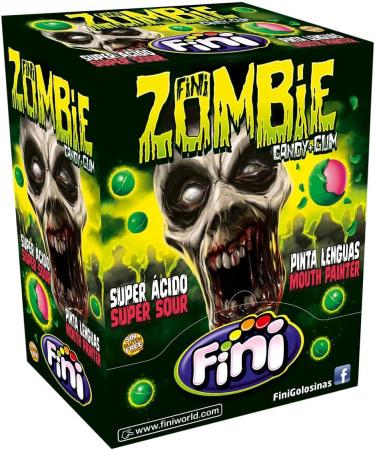 Fini Zombie Candy Gum Box of 200 Individually Wrapped Chews - Buy Online on GoSupps.com