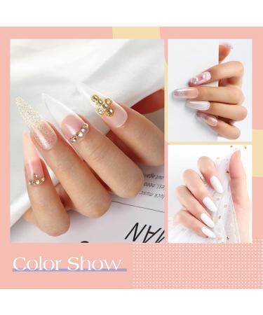 3 Colors UV Nail Gel for Nail Extension Base and Top Coat Nail Brush Nail Forms - Buy Online on GoSupps.com
