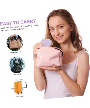 JECOMPRIS Contact Lens Container | Travel-Friendly Organizer for Eyes | Violet Storage Case - 7.2x5.8x2cm - Buy Online on GoSupps.com