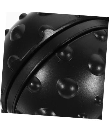 GLEAVI 3pcs Black Rattan Yoga Balls & Massage Lacrosse Balls - Perfect for Pain Relief & Relaxation - Buy Online on GoSupps.com