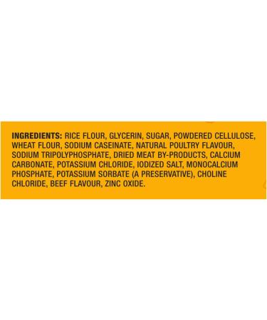 PEDIGREE JUMBONE Meaty Centre Adult Dog Treats for Small and Medium Dogs Beef Flavour 500g (5 Treats) Small/Medium 500g - Buy Online on GoSupps.com