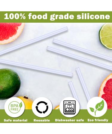 AIERSA 6 Pack Silicone Replacement Straws for Stanley Cups - Reusable & Compatible with 40oz Tumblers - Includes Cleaning Brush - Stanley Cup Accessories - Buy Online on GoSupps.com