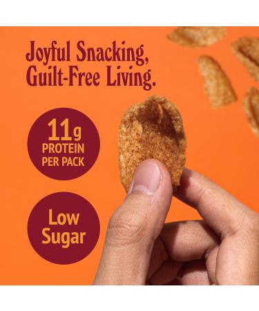 Goodness Plant Bangkok Bites Protein Chips Tom Yum Flavor 30g | High-Protein Plant-Based Snack Vegan & Gluten-Free Crunchy Thai Street Food Inspired Chips Tom Yum 1 Ounce (Pack of 3) - Buy Online on GoSupps.com