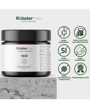 Herbal Max Calendula Ointment Marigold Ointment Pure Without additives 3 x 100 ml - Buy Online on GoSupps.com