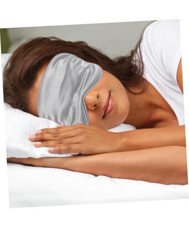 NOLITOY Travel Eye Mask & Hair Ring Kit - Silk Eyemasks Blackout Eyepatch & Hair Ties for Adults - Ultimate Comfort for Airplane & Sleep - Buy Online on GoSupps.com