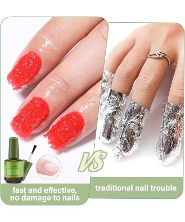 Boobeen Gel Nail Polish Remover Professional Nail Polish Remover Easily & Quickly Removes Soak-Off Gel Polish No Damage to Nails(15ml) 01 - Buy Online on GoSupps.com