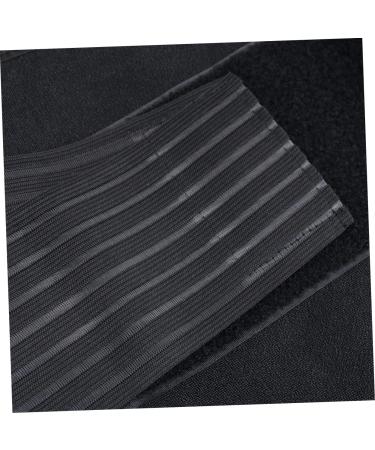 Breathable Back Strap Sports Waist Support - Lumbar Brace & Fitness Protection Belt for Running - M Black - Buy Online on GoSupps.com