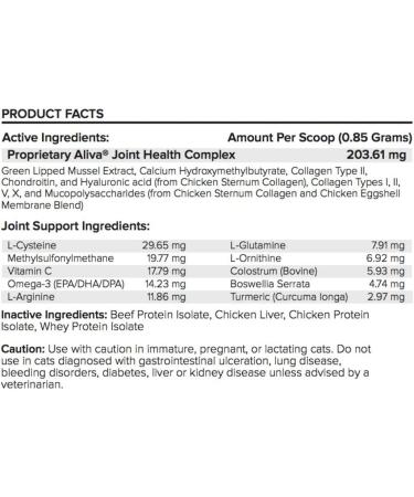 Dr. Bills Feline Complete Joint Care | Advanced Hip & Joint Supplement for Cats - Buy Online on GoSupps.com