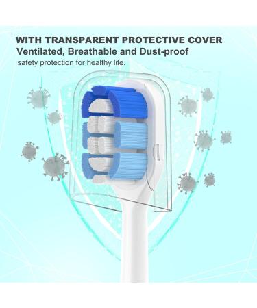 Toothbrush Replacement Heads for Oral-B Clic - 6 Pack Brush Head Refill | White - Buy Online on GoSupps.com