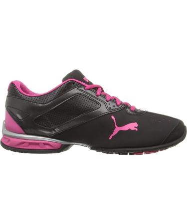 PUMA Women's Tazon 6 WN's FM Cross-Trainer Shoe - Black/Silver/Beetroot Purple - Size 7 - Buy Online on GoSupps.com