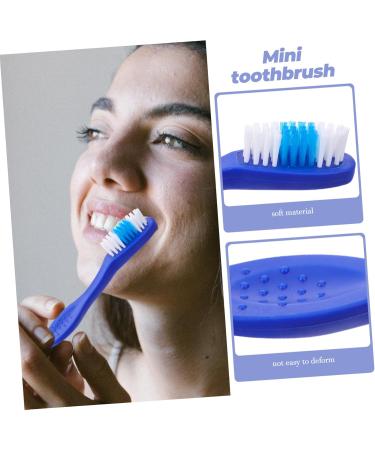 Homsfou 10-Pack Tiny Travel Toothbrushes - Portable Soft Nylon Cleaning Brushes for Daily Use | Ideal for International Shipping - Buy Online on GoSupps.com