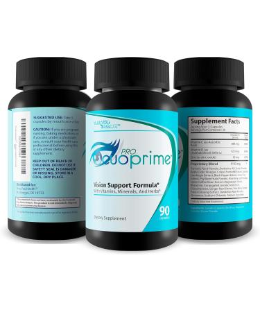 Pro Ocuoprime - Eye Health & Vision Health Support Supplement - Promote Healthy Eyesight & Clear Vision - Help Reduce Eye Strain Eye Pressure Dry Eyes & Blurred Vision - Pro Ocuprime Vision Formula - Buy Online on GoSupps.com