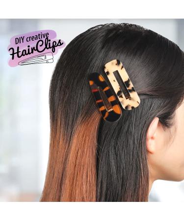 LEOBRO 50PCS Metal Hair Clips for Women & Girls - Alligator Clips for DIY Acrylic Resin Hair Bows & Crafts, Gold - Buy Online on GoSupps.com