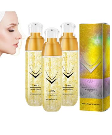 S rum anti- ge s rum anti-rides liftant et raffermissant pour le visage r duit les ridules raffermit et hydrate la peau s che et rugueuse hydrate et claircit longue dur e (3pcs)