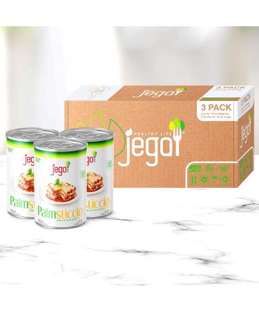 Gluten Free Lasagna Noodles - Keto & Low Carb - Heart of Palm Pasta - 3g Carbs - Ready to Eat - No Sugar Added - 14oz (Pack of 3) - Buy Online on GoSupps.com