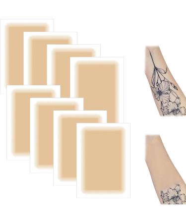 8pcs tatouage couverture du ruban tanche - des plaques respirantes et d'aspect naturel pour cacher des tatouages cicatrices et marques de naissance ultra-minces r utilisables - Buy Online on GoSupps.com