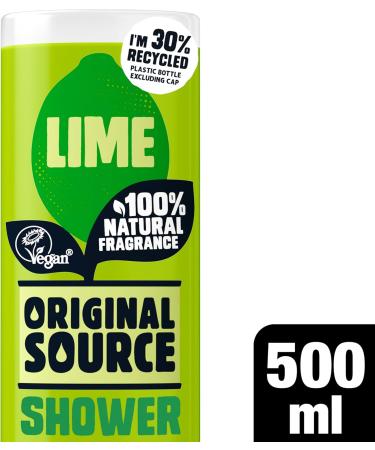 ORIGINAL SOURCE Original Source Vegan Lime Shower Gel 500 ml - Buy Online on GoSupps.com