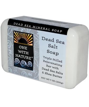 One With Nature Mineral Soap Dead Sea Salt 7 Ounce