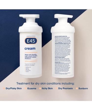 E45 Cream 500g: Intensive Moisturizing for Dry Skin - Buy Online on GoSupps.com