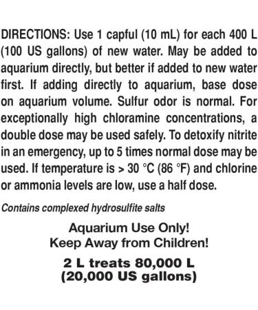 Seachem Prime Fresh & Saltwater Conditioner - Ultimate Detoxifier & Chemical Remover - Buy Online on GoSupps.com