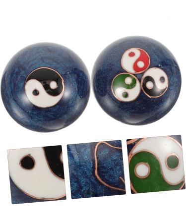 Buy Gleavi Metal Handball Set | Durable Hand Training & Meditation Balls for Fitness | International Shipping Available - Buy Online on GoSupps.com