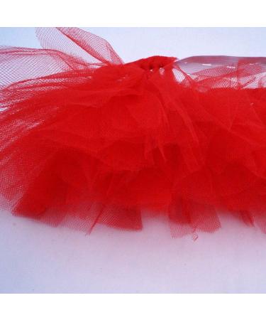 Aivtalk Dog Tutu Dress - Princess Cat Costume Solid Color Tulle Skirt for Small Pets (S Red) - Perfect for Festive Occasions - Buy Online on GoSupps.com