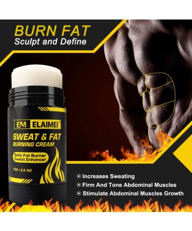ELAIMEI Hot Gel Cream 2.6oz - Fat Burning Sweat Cream for Weight Loss & Slimming - Anti Cellulite Body Gel for Women and Men - Buy Online on GoSupps.com
