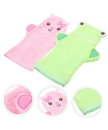 FRCOLOR 8 Pcs Kids Bath Mittens - Exfoliating Shower Mitts for Kids | Ideal Bathing & Cleaning Supplies - Buy Online on GoSupps.com