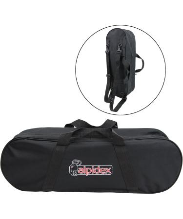 Buy ALPIDEX Snowshoes with Carrying Bag & Poles | Climbing Aid for Shoe Size 38-45 - Black - Buy Online on GoSupps.com