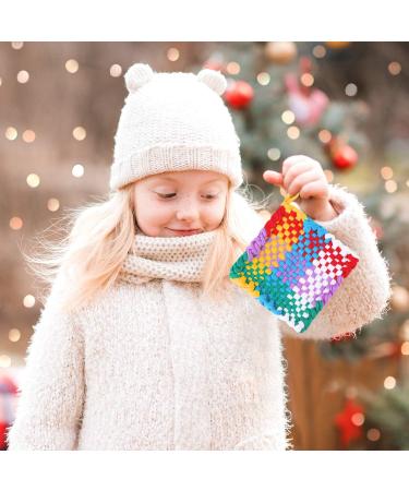 Aodaer 288 Pieces Loom Potholder Loops | Elastic Weaving Craft Refill Kit | Multiple Colors for DIY Crafts | Compatible with 7 Inch Loom - Buy Online on GoSupps.com