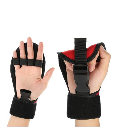 ZJchao Auxiliary Finger Splint Brace Stroke Gloves Fixed Rehabilitation Training Hand Fist Splint for Stroke Hemiplegia Elderly Patient And Athlete Finger Suitable(01# Type)