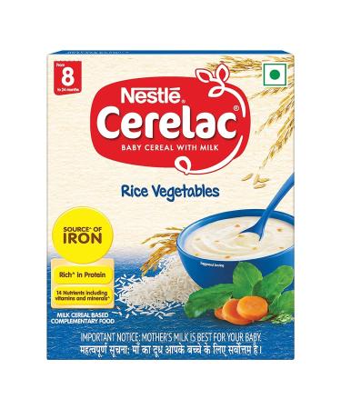 Generic Baby Cereal with Milk Rice Vegetables From 8 to 24 Months 300g