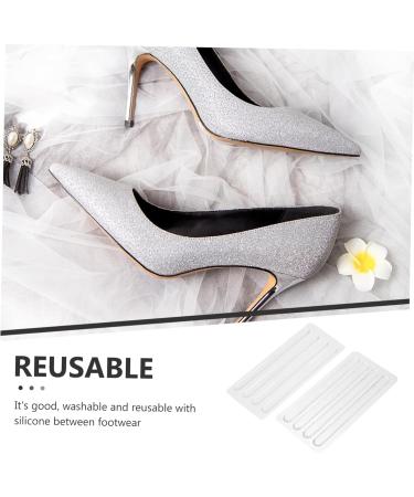 FRCOLOR 16pcs Gel Heel Cushions & Sole Pads - Anti-Skid Transparent Insole Stickers for Sandals & Shoes - Buy Online on GoSupps.com
