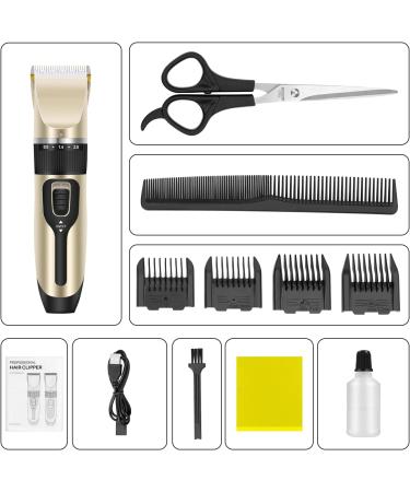 Professional Wireless Hair Clipper & Body Trimmer | All-in-One Precision Grooming for Men Kids & Pets - 90 Min Runtime & Sharp Ultrasound Blade - Buy Online on GoSupps.com