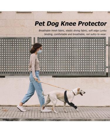 Pet Dog Injury Knee Brace Leg Inflammation Pain Alleviate Leg Support Sheaths for Dogs Outdoor Walking Accessories - Buy Online on GoSupps.com