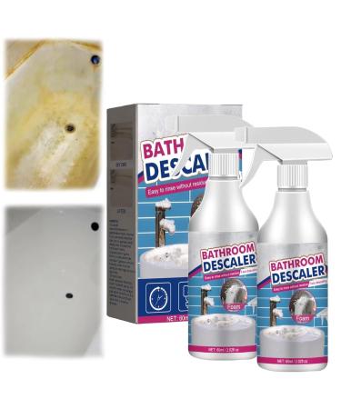 Stubborn Stains Cleaner Bathroom Cleaner Descaler Bathroom Foam Cleaner Spray for Glass Shower Doors
